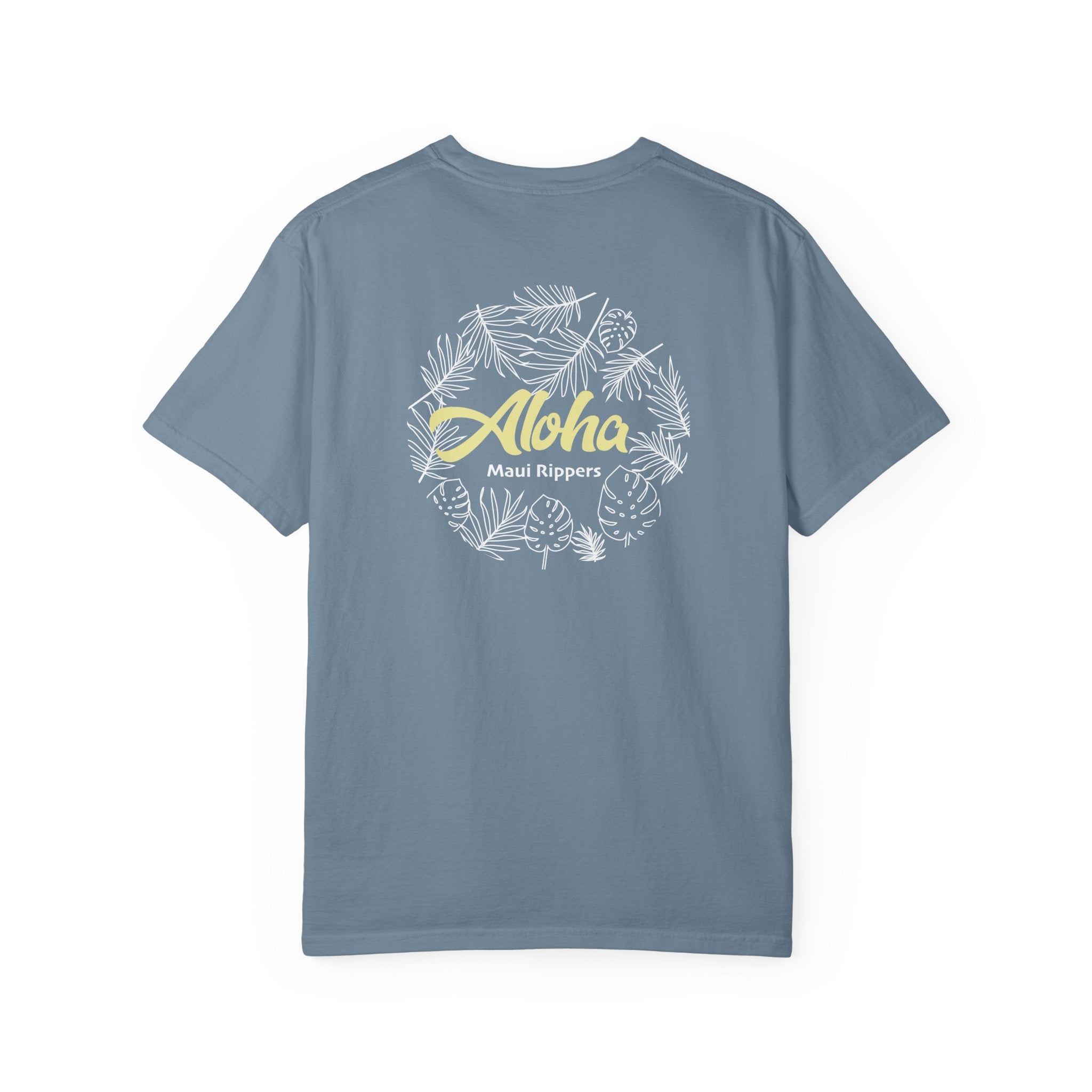 Aloha - Maui Rippers Pigment Dyed T-Shirt - Black