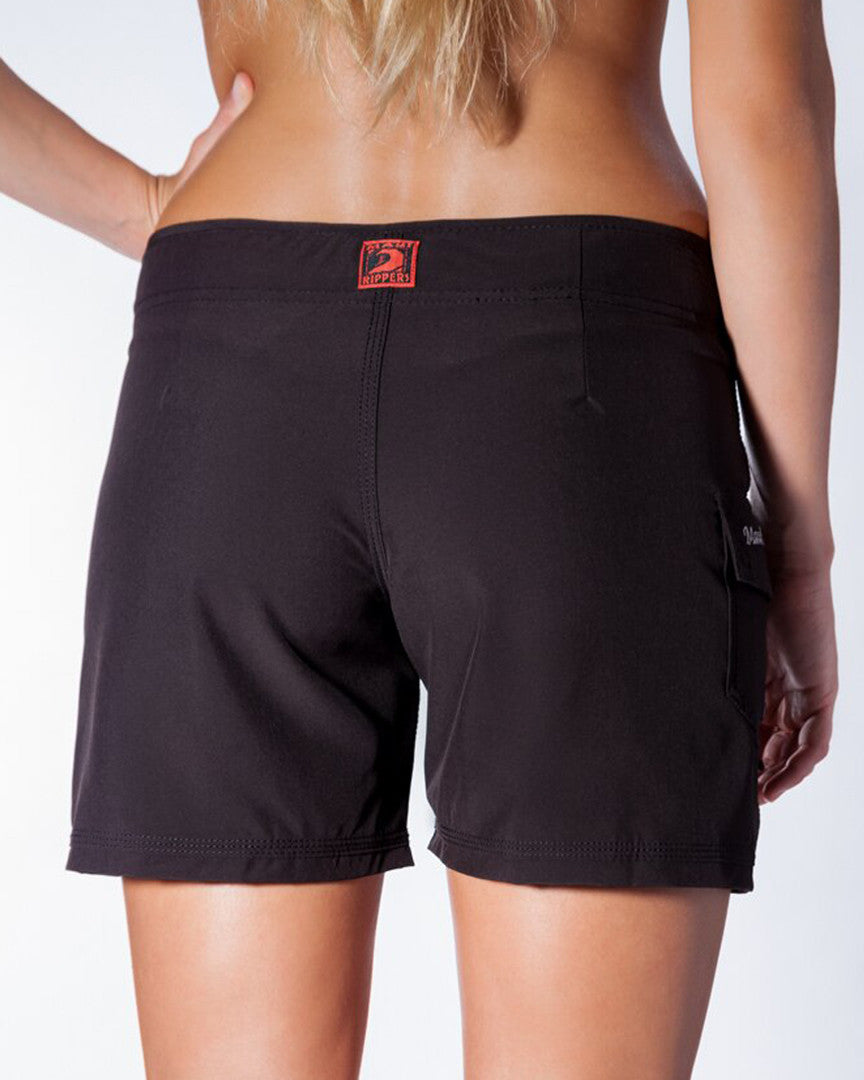 Black 5" Classic Boardshort
