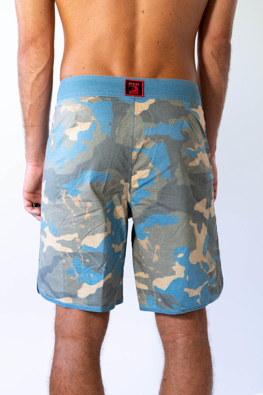 Haiku Camo 19" Vintage Boardshort