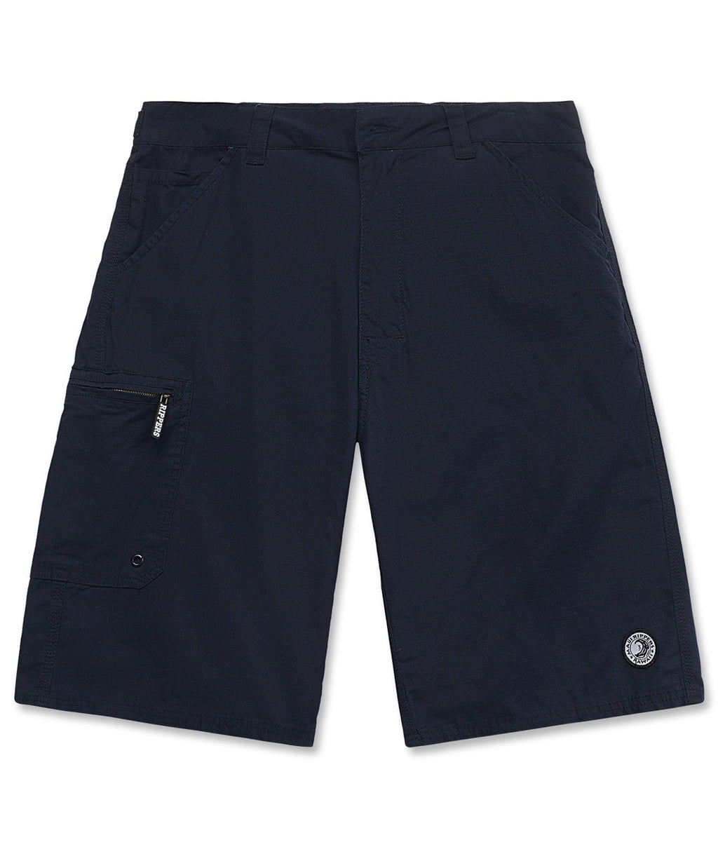 Black 23" Cargo Ripstop Walkshort