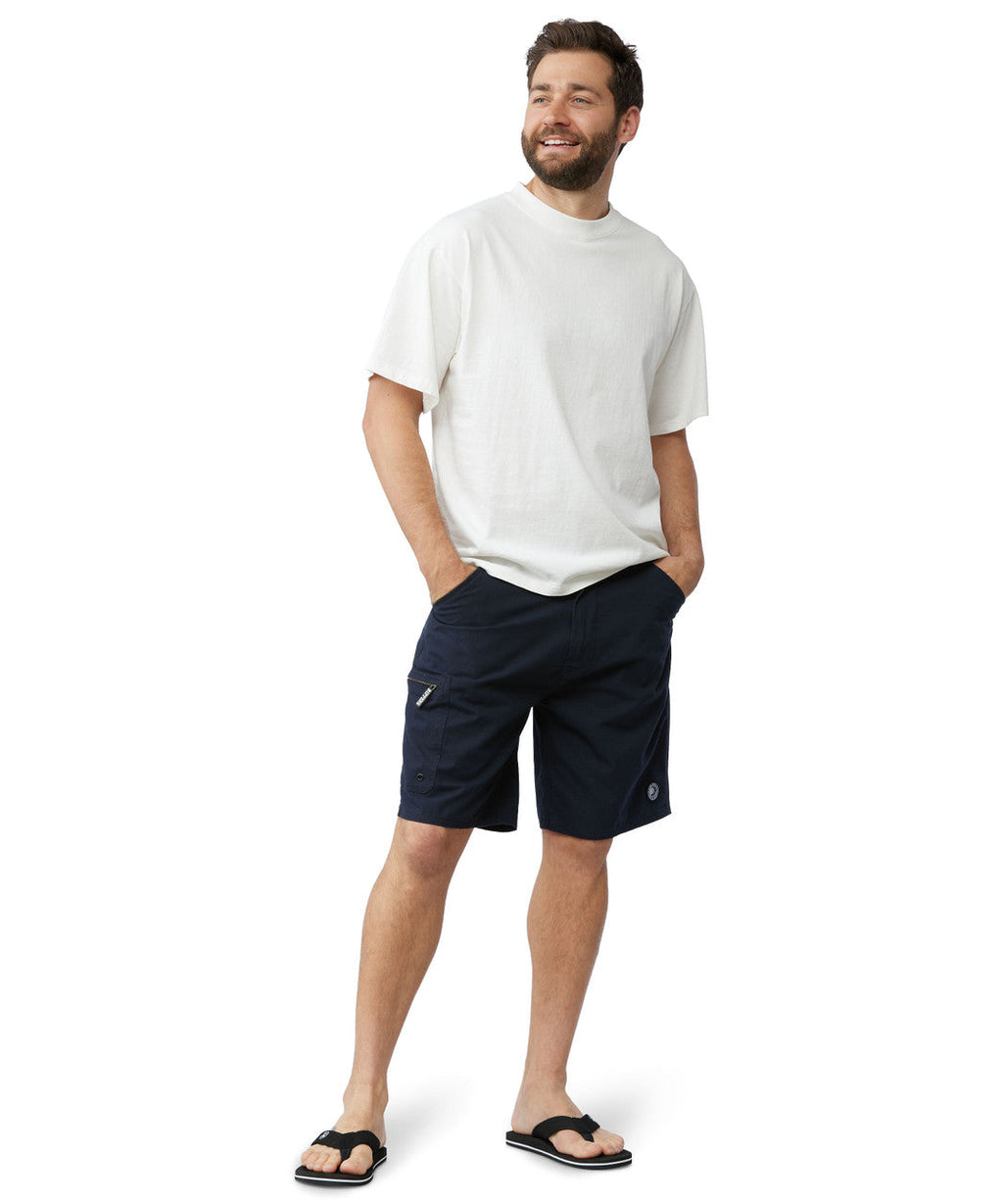 Black 21" Cargo Ripstop Walkshort