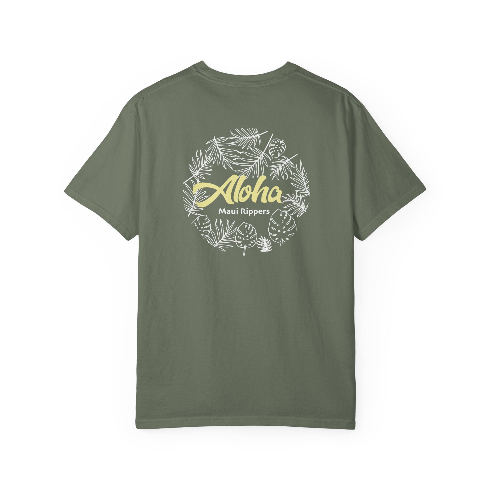 Aloha - Maui Rippers Pigment Dyed T-Shirt - Black