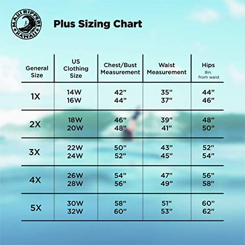 Black 9" Plus-size Bermuda Boardshort