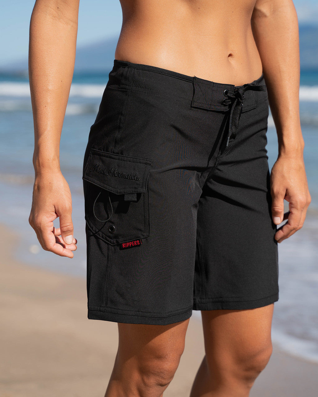 Black 9" Classic Boardshort