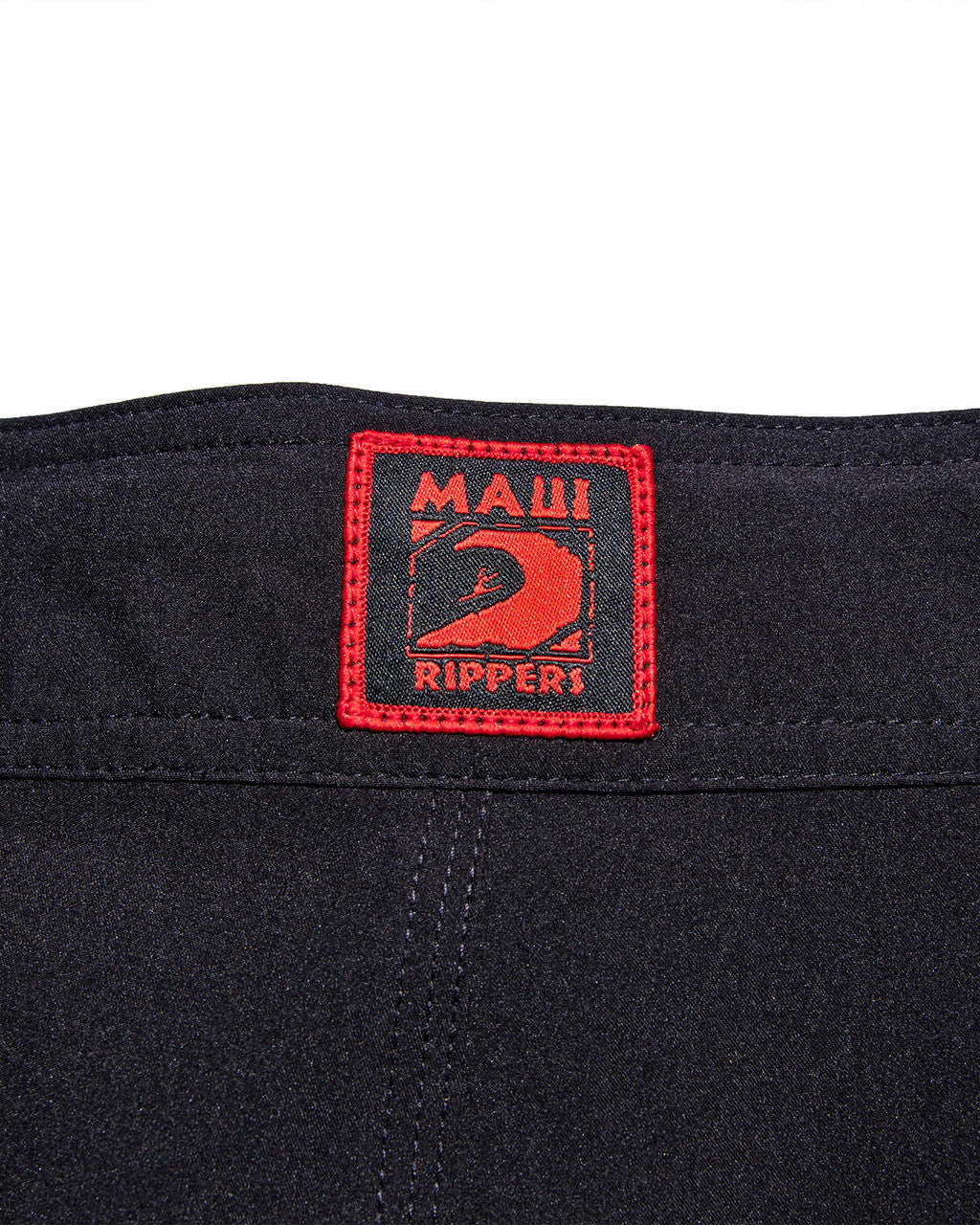 Core Black Extra Long 24" Stretch Boardshort