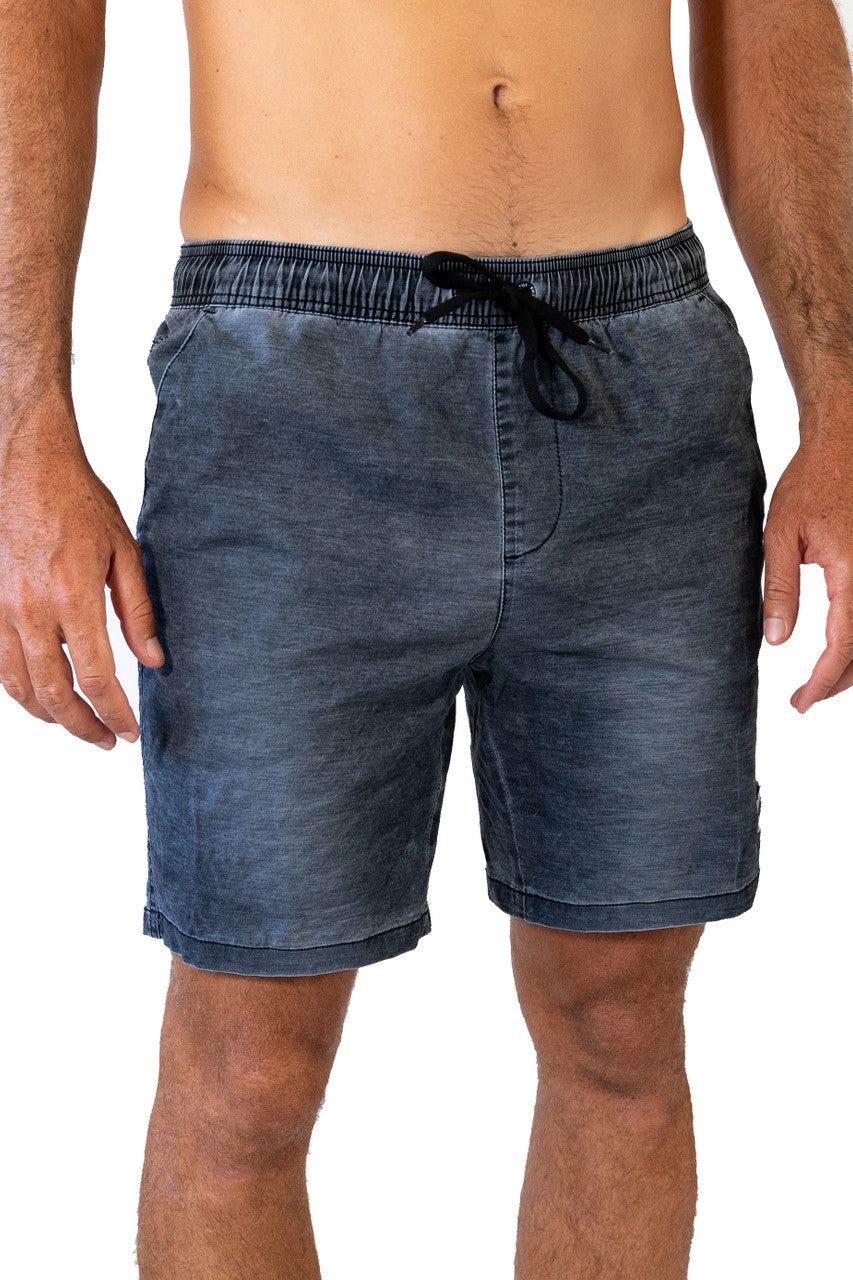 Black MTF 18" Swim Trunks