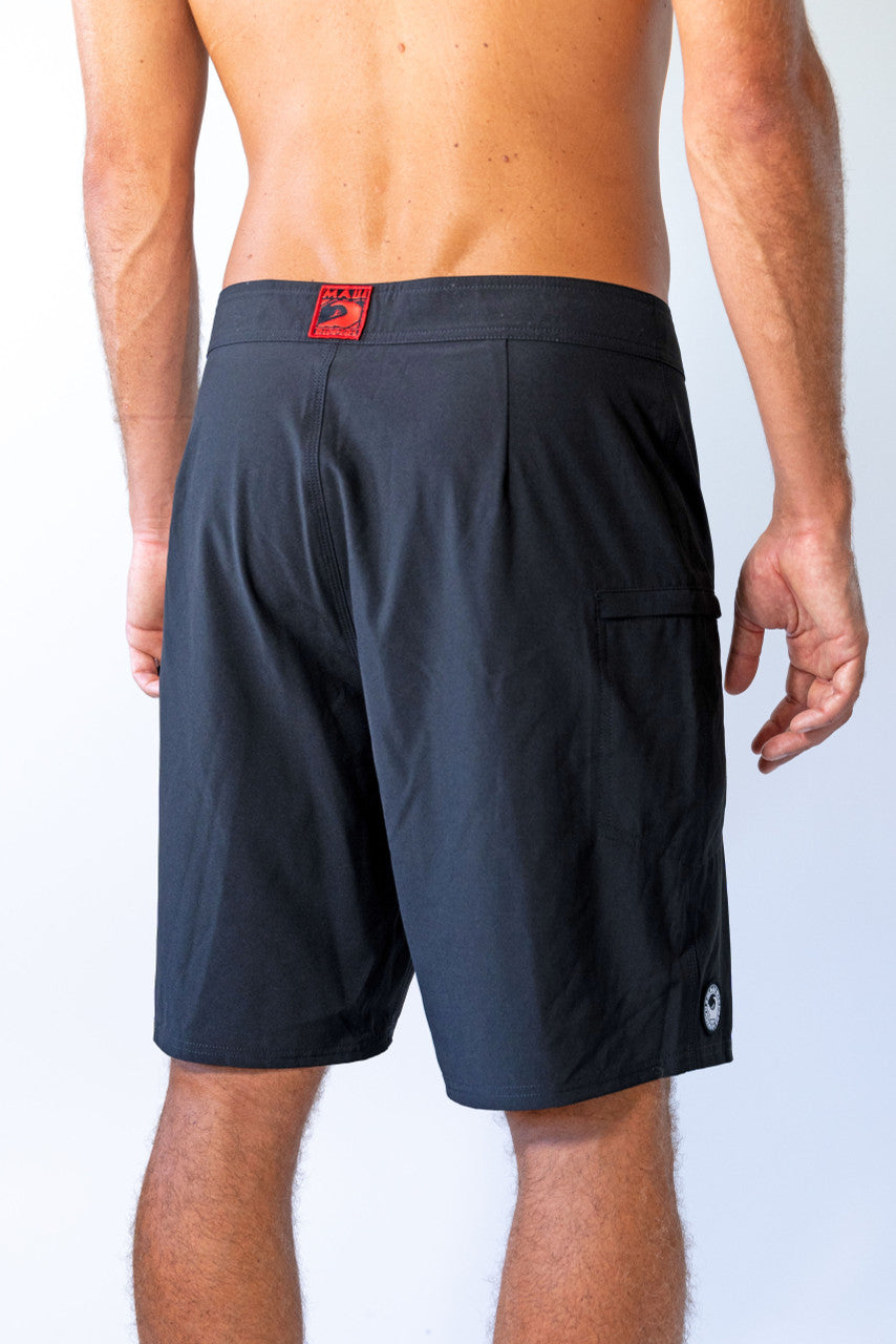 Core Black 21" Stretch Boardshort