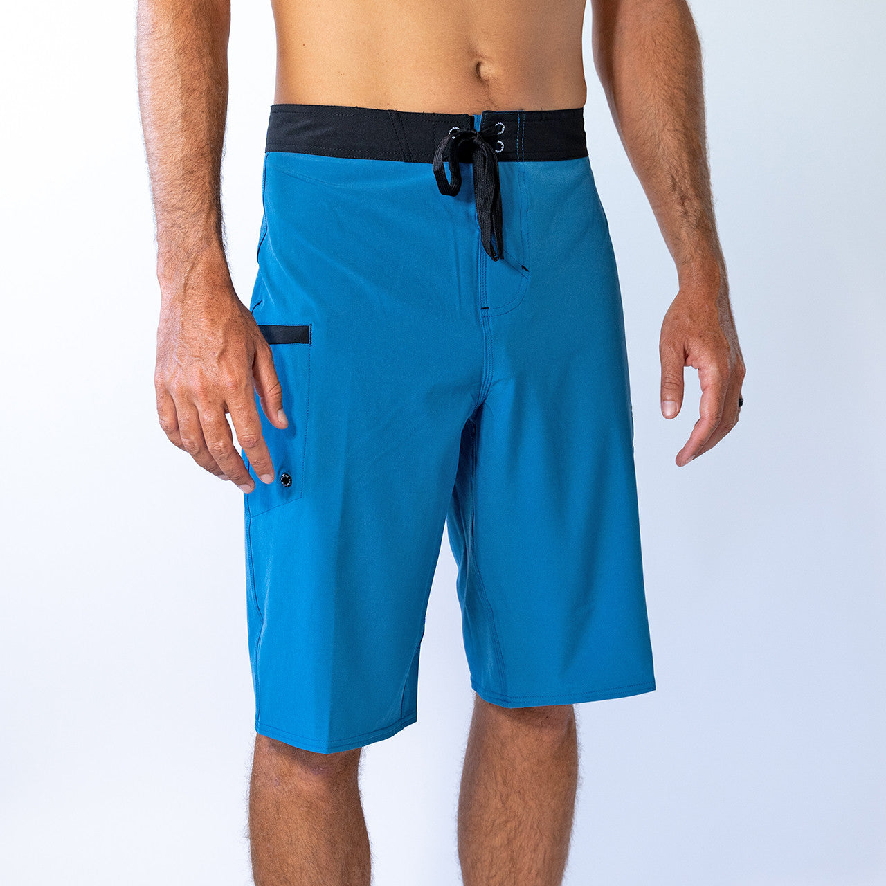 Core Midnight Blue Extra Long 24" Stretch Boardshort