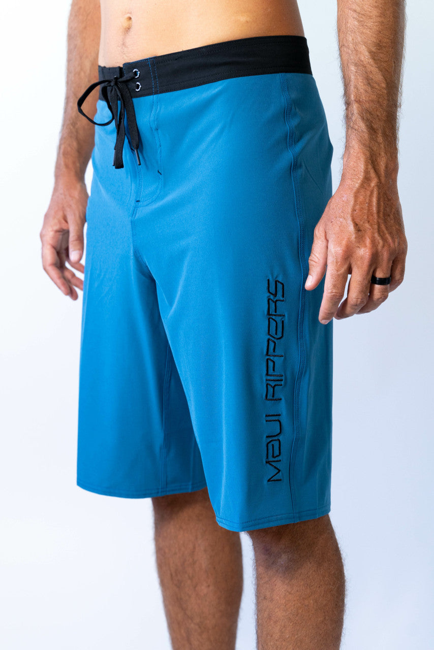 Core Midnight Blue Extra Long 24" Stretch Boardshort