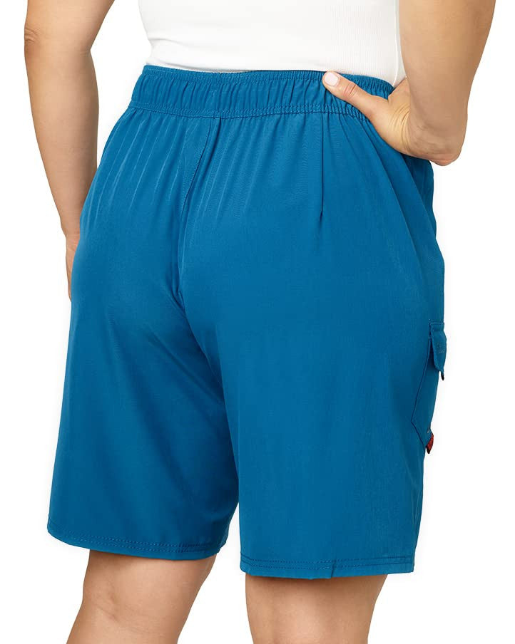Blue Lagoon 9" Plus-size Swim Bermuda Board Short