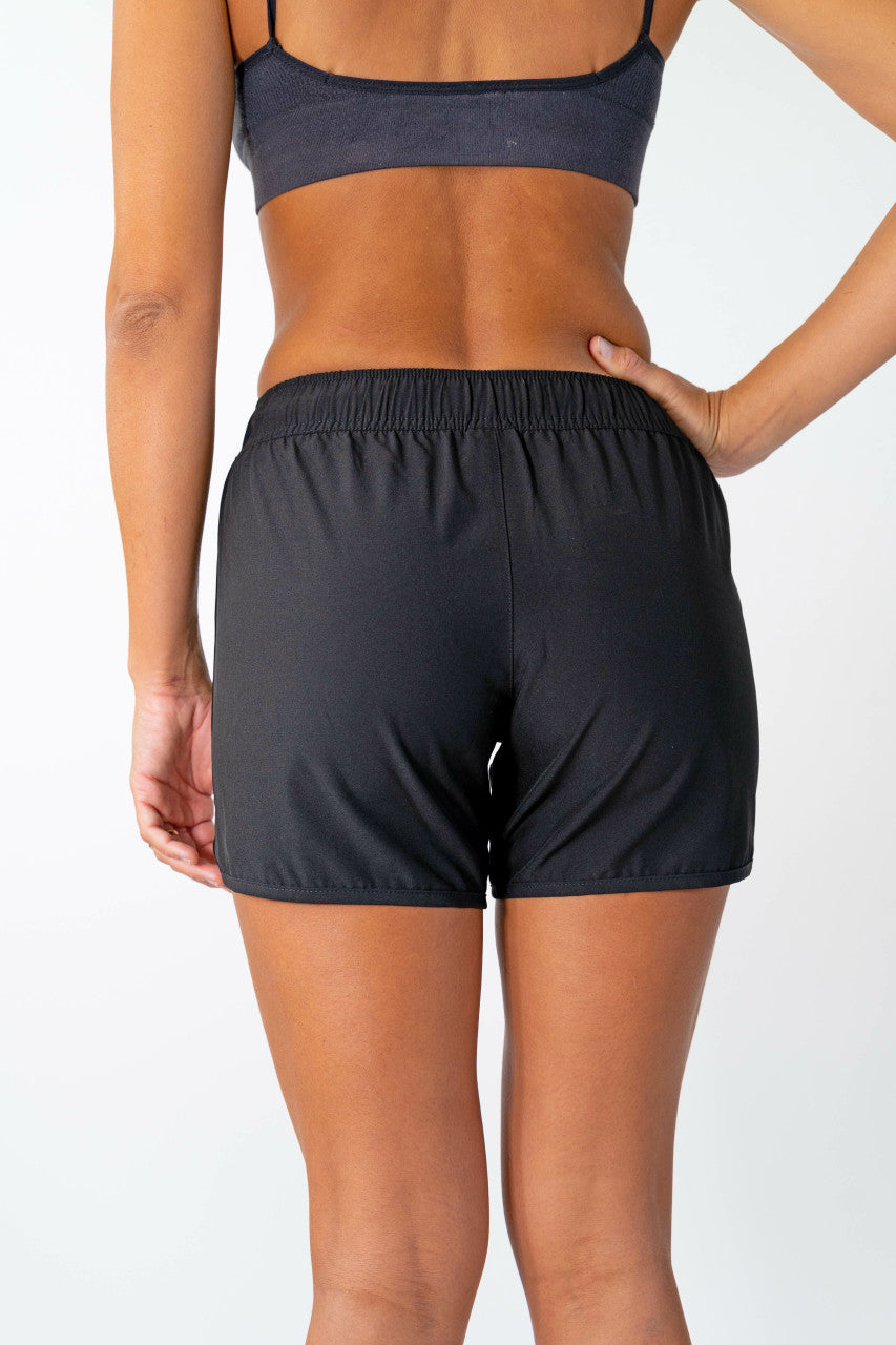 Black 5" Waikiki Boardshort