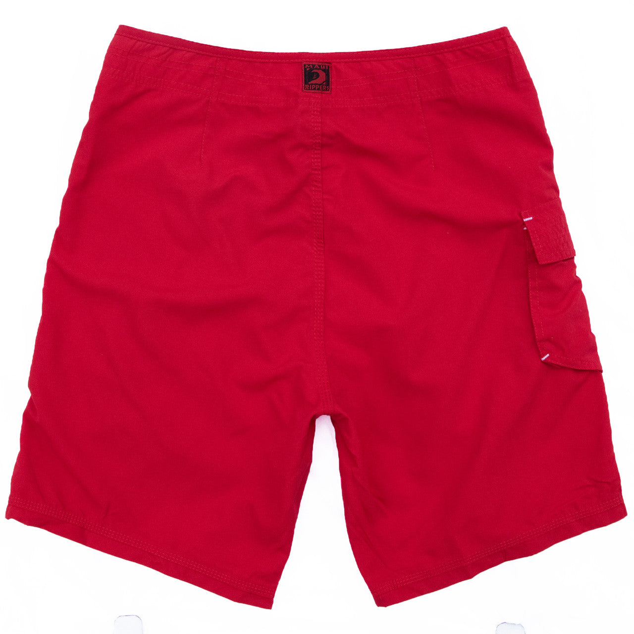 19" Microfiber Lifeguard Uniform Boardshort - Red
